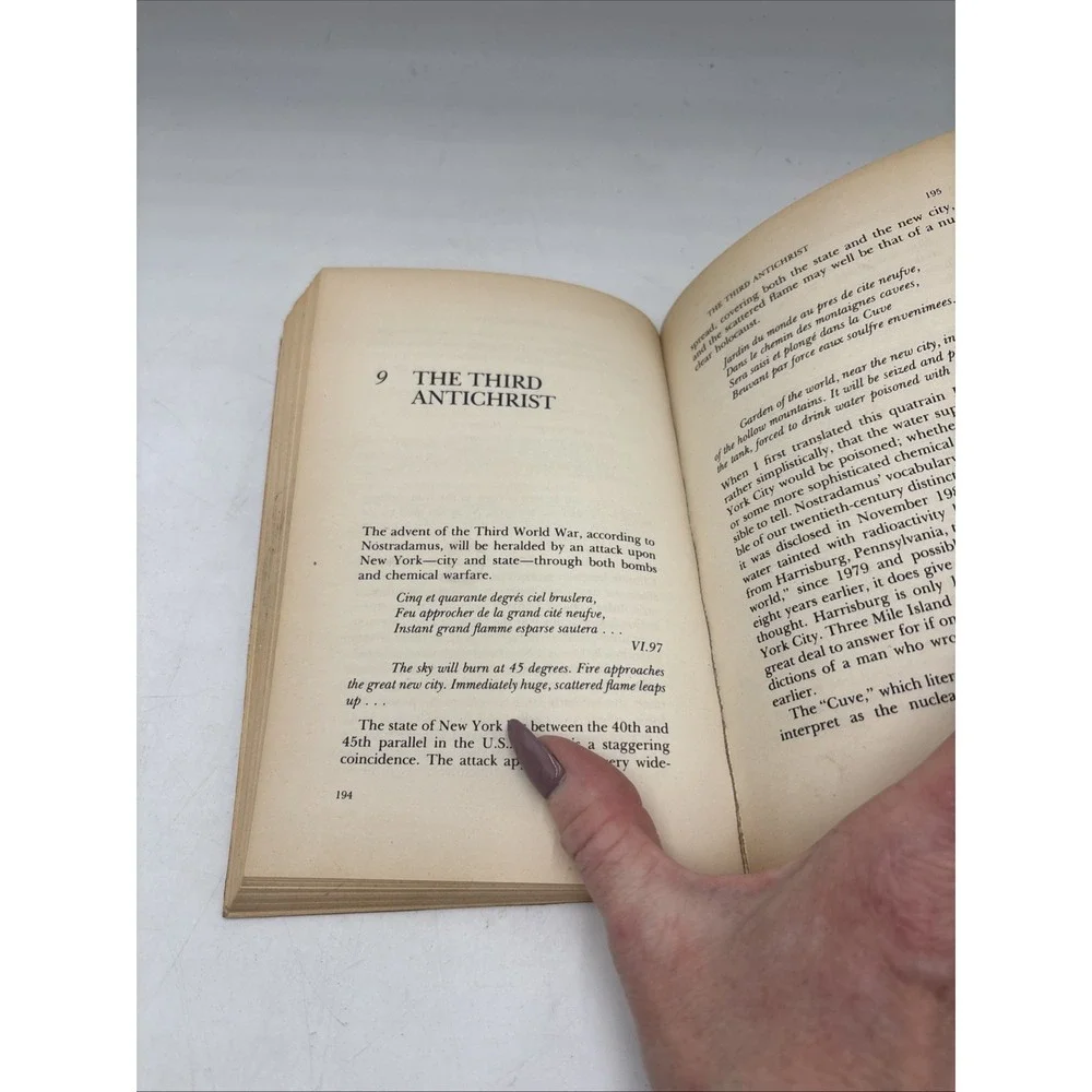 The prophecies of - Paperback, by Nostradamus; Cheetham Erika - Good
